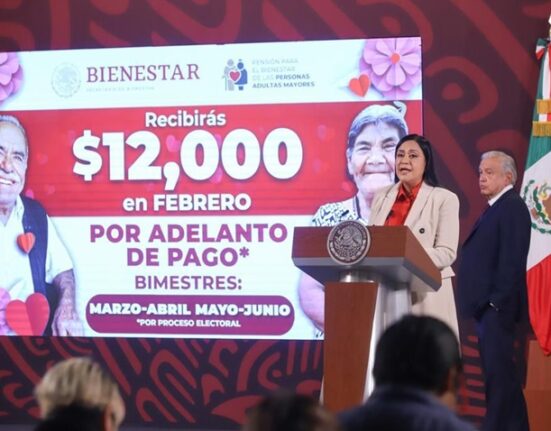 Del 29 de enero al 23 de febrero se realiza el pago adelantado de Pensiones y Programas de Bienestar