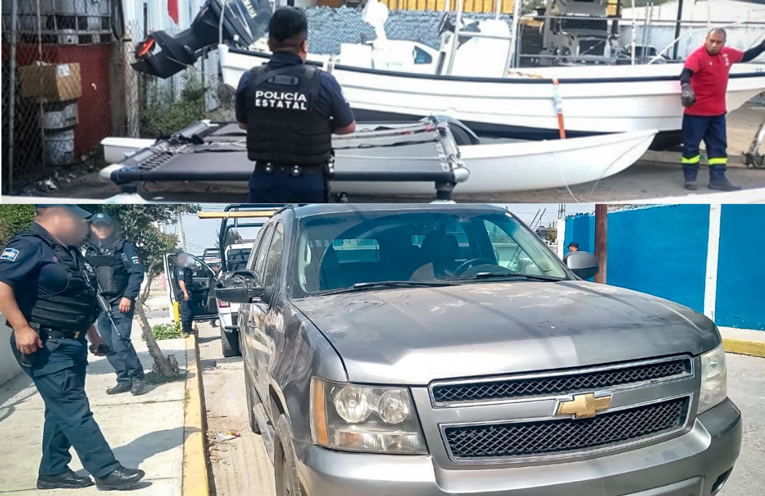 Recuperan vehículos robados tras asalto en Arco Norte