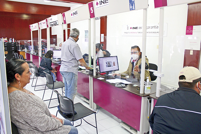 INE Hidalgo realizó más de 200 mil trámites de credencialización