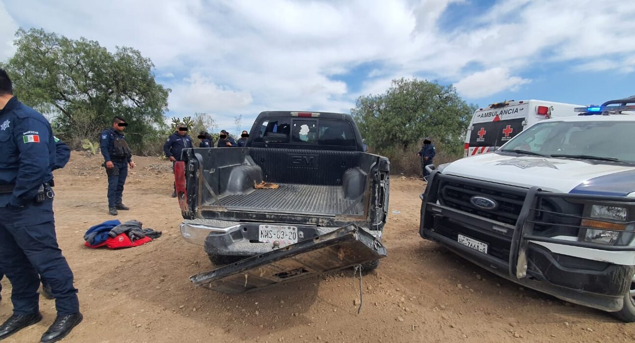 Se enfrentan policías y presuntos delincuentes en carretera de Hidalgo