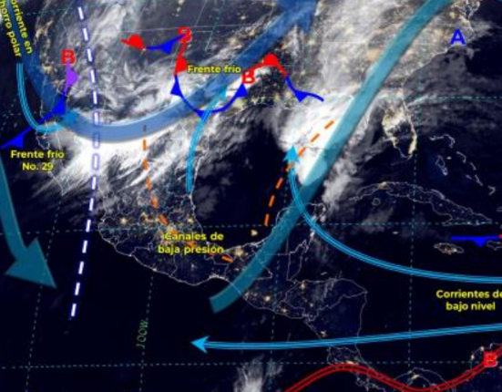 Se pronostican lluvias muy fuertes en regiones de Chihuahua y Sonora