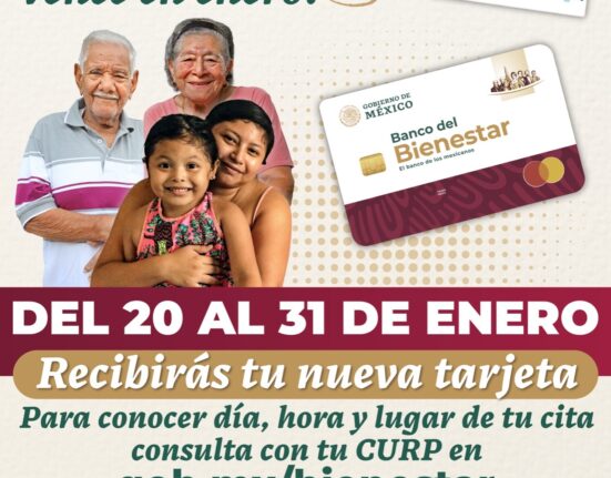 ¿Tu Tarjeta de Bienestar vence en enero?