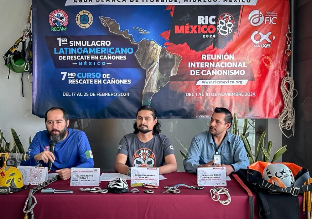 Hidalgo será sede de la séptima edición del Curso Nacional de Rescate de Cañones