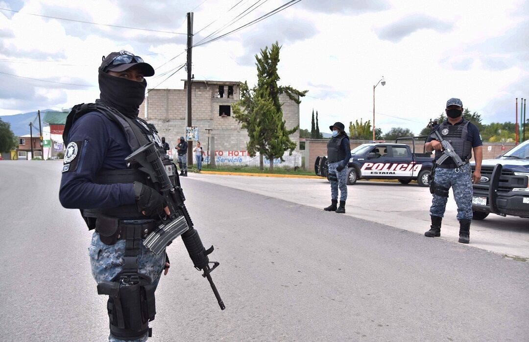 Detienen a presunto grupo delictivo en Pachuca