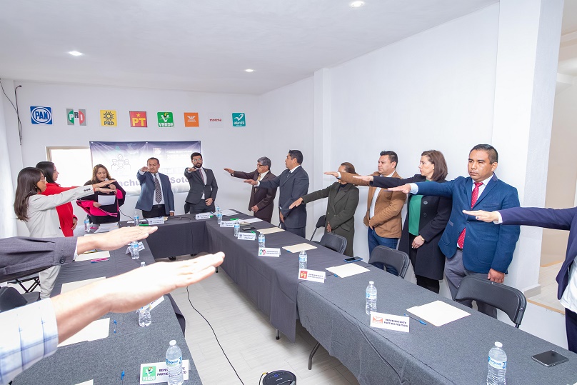 Instalan en Hidalgo Consejos Distritales para las Elecciones 2024