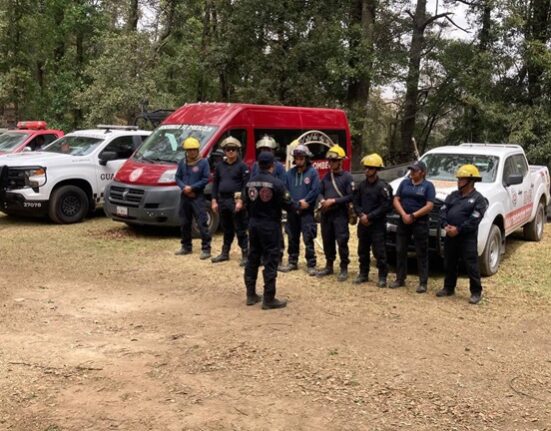 Continúan trabajos para sofocar incendios en territorio hidalguense