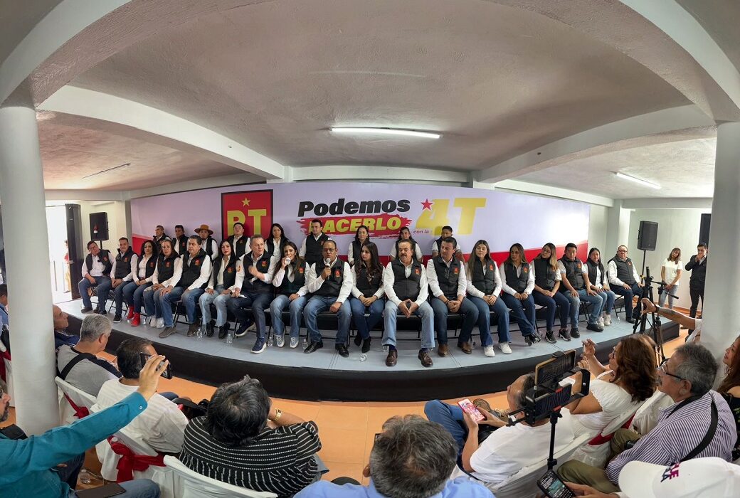 Presenta PT candidatas y candidatos a diputados locales en Hidalgo