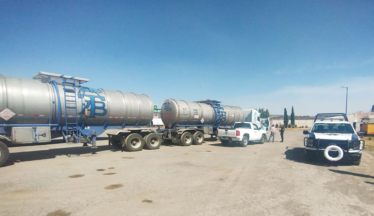Incautan más de 50 mil litros de hidrocarburo en Zempoala, Hidalgo
