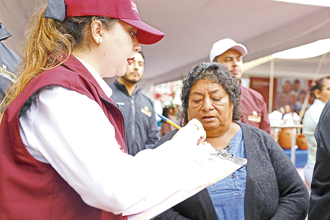 Inician censos para apoyos a la vivienda