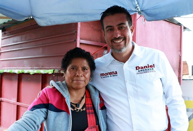 Registra una gran aceptación la campaña de Daniel Andrade