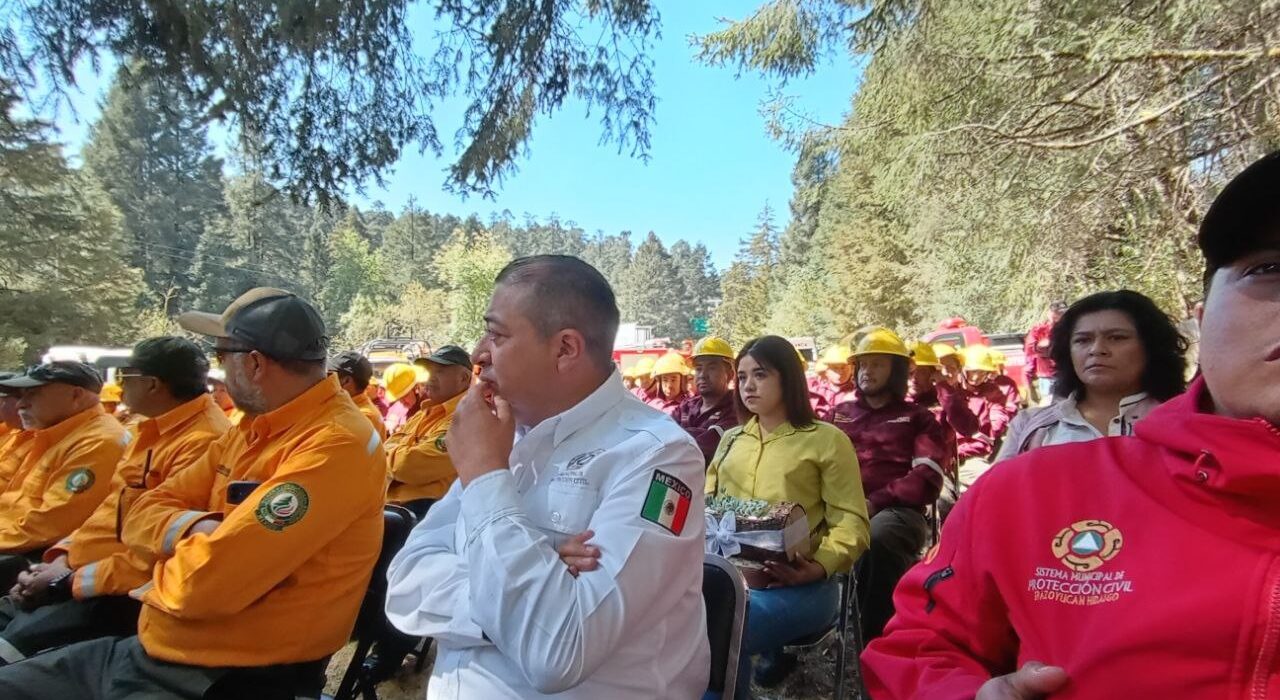 Autoridades de Hidalgo están listos para atender incendios forestales