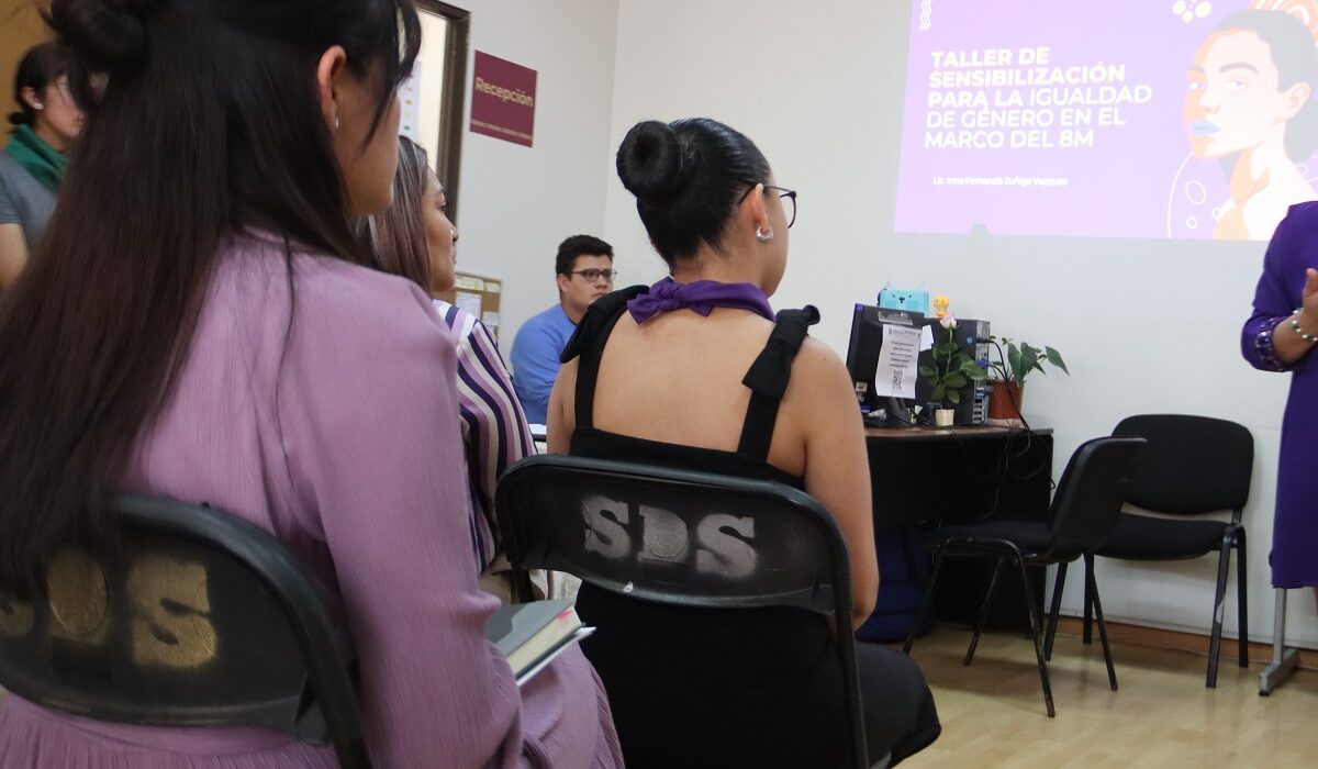 Ofrecen Taller “Sensibilización e Igualdad de Género”