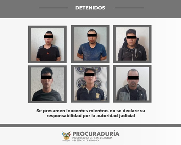 Aseguran armas de fuego, cargadores, cartuchos útiles, droga y detuvieron a siete personas, en Tepeapulco