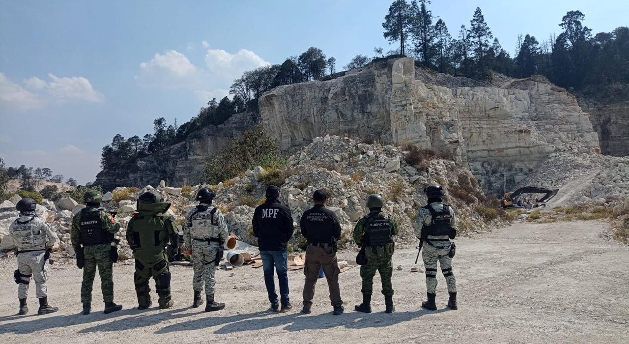 Clausuran mina clandestina en Mineral del Monte