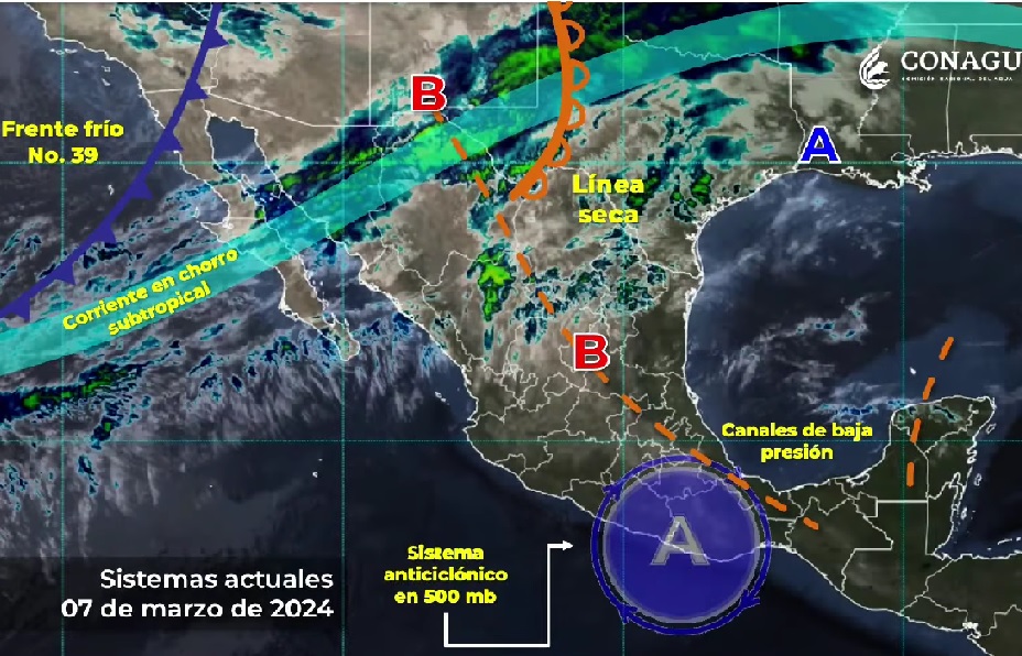 Rachas de viento de 40 a 60 km/h en zonas de Hidalgo: Conagua