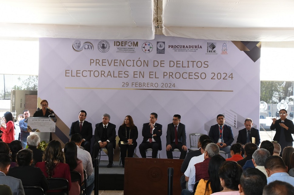 Congreso realiza panel «Prevención de delitos electorales en el proceso 2024»