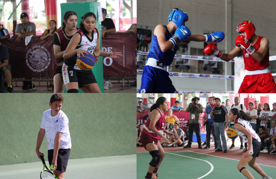 Box, tenis y básquetbol 3×3 realizarán su proceso estatal este fin de semana