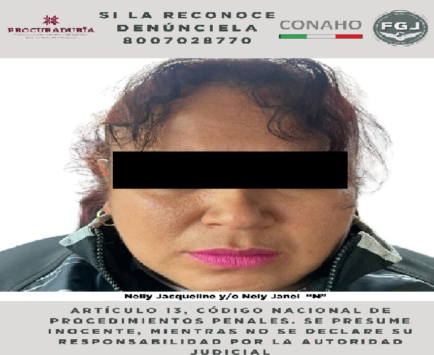 Detienen a mujer que robo a bebè en Pachuca