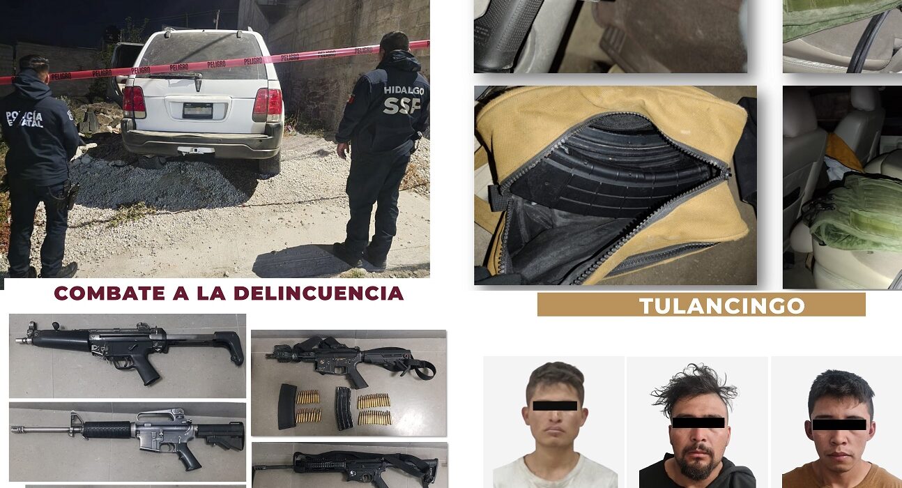 Detienen a los presuntos agresores de policías de Tulancingo