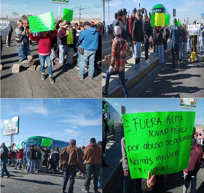 Tianguistas de Pachuca bloquean la México-Pachuca