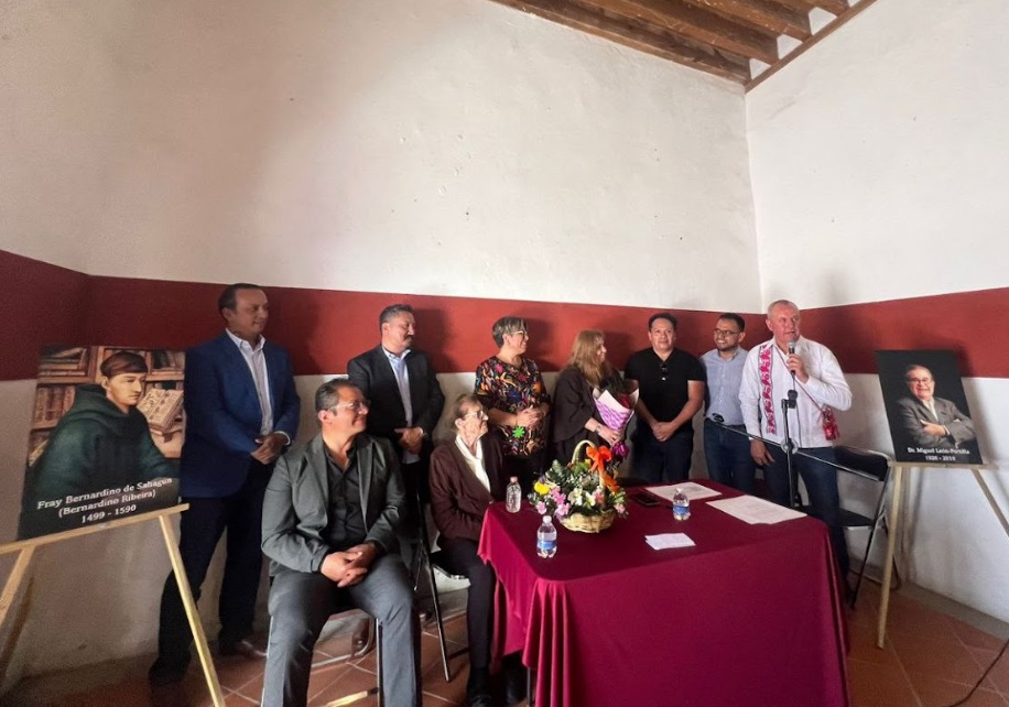 Realizan homenaje a Miguel León-Portilla en Tepeapulco