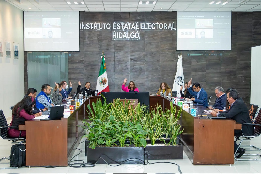 IEEH aprueba Reglas de Operación para la colocación de la propaganda electoral