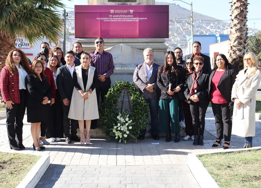 Conmemoran 111 aniversario del fallecimiento de Francisco I. Madero