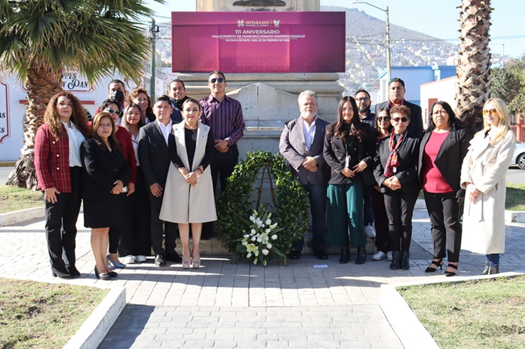 Conmemoran el 111 aniversario del fallecimiento de Francisco I. Madero