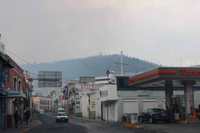 Mala calidad del aire en Pachuca por falta de lluvias y áreas verdes