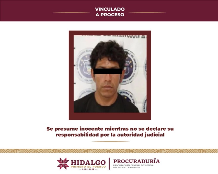 Vinculan a proceso a un hombre por feminicidio, ocurrido en Zempoala