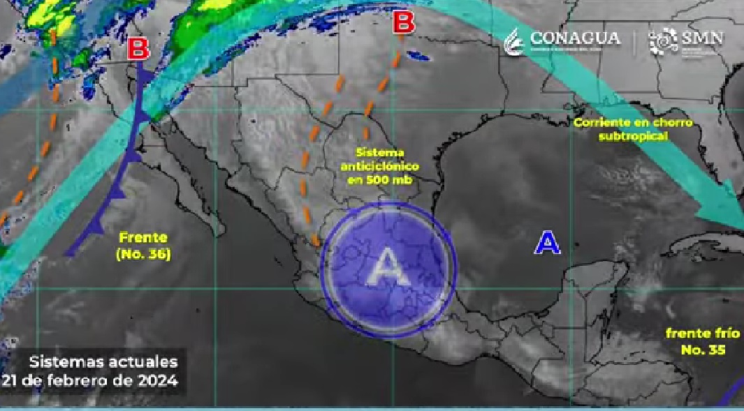 De 0 a 5º C en zonas serranas de Hidalgo: Conagua