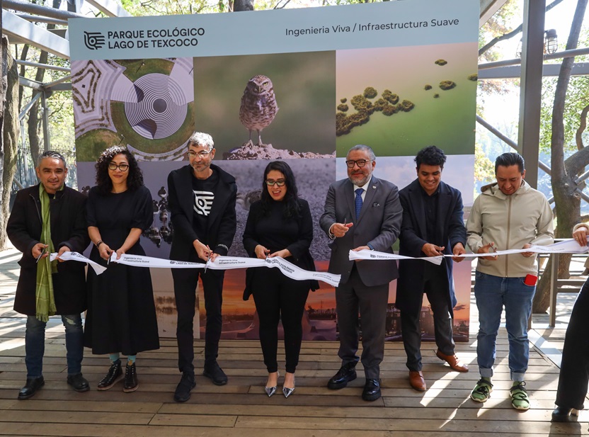 Se inaugura exposición fotográfica del Parque Ecológico Lago de Texcoco