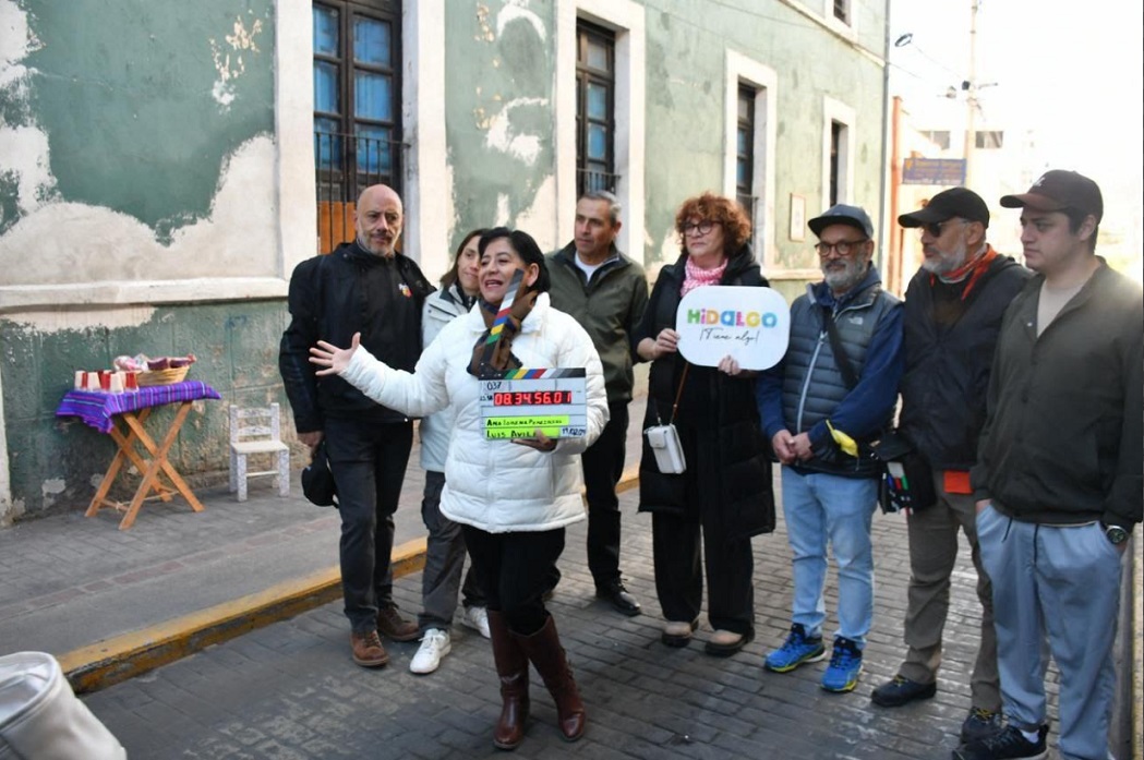 Graban serie de VIX en Pachuca