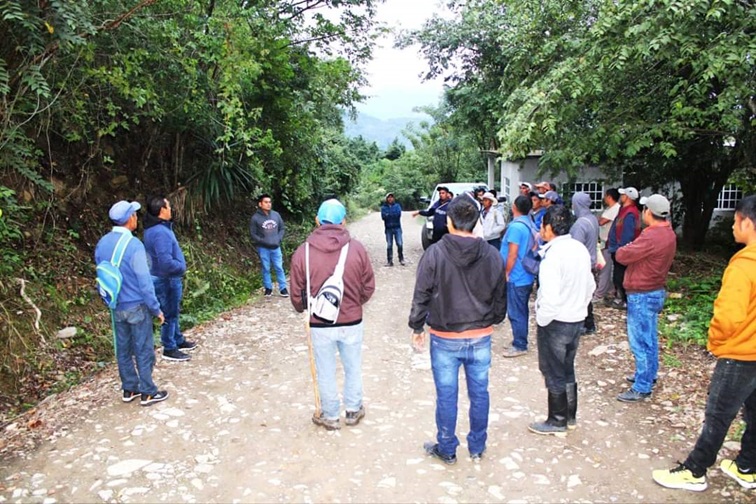 Alcade Oscar Bautista visitó Atlajco y Hueyi-Texoloc