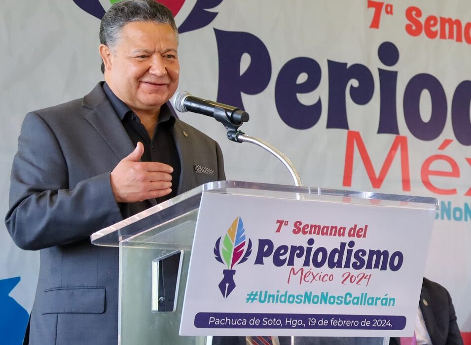 Inaugura Gobernador de Hidalgo Séptima Semana del Periodismo 2024