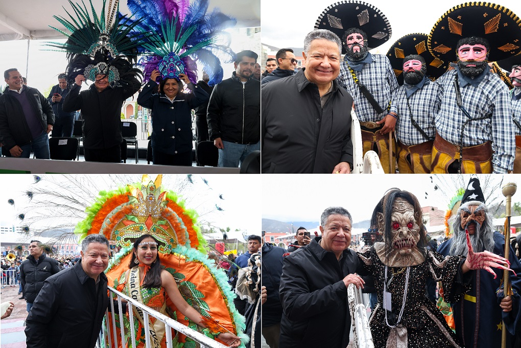 Presente la magia de los carnavales en Plaza Juárez