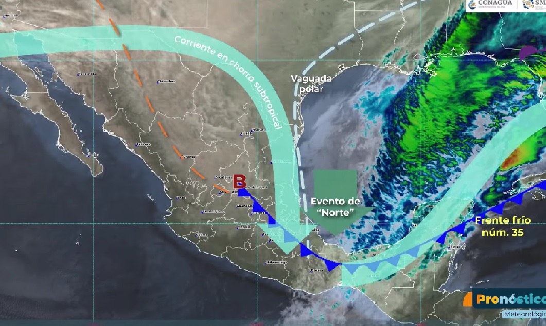 El pronóstico para hoy es de lluvias aisladas en áreas de Hidalgo: Conagua