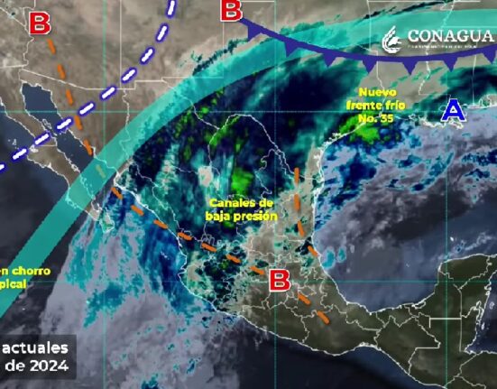 Hoy se prevén lluvias fuertes en áreas de Hidalgo: Conagua