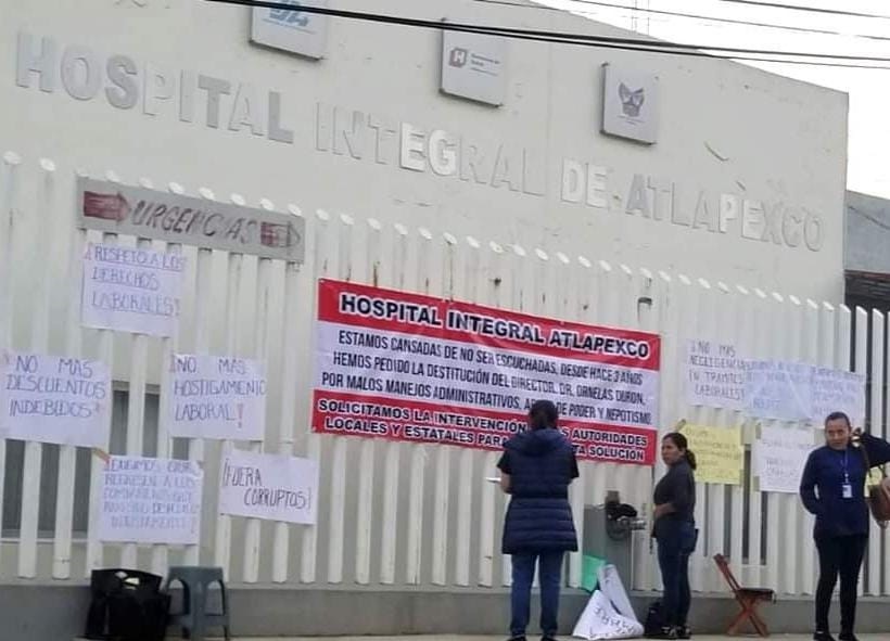 Piden la destitución del director de Hospital de Atlapexco