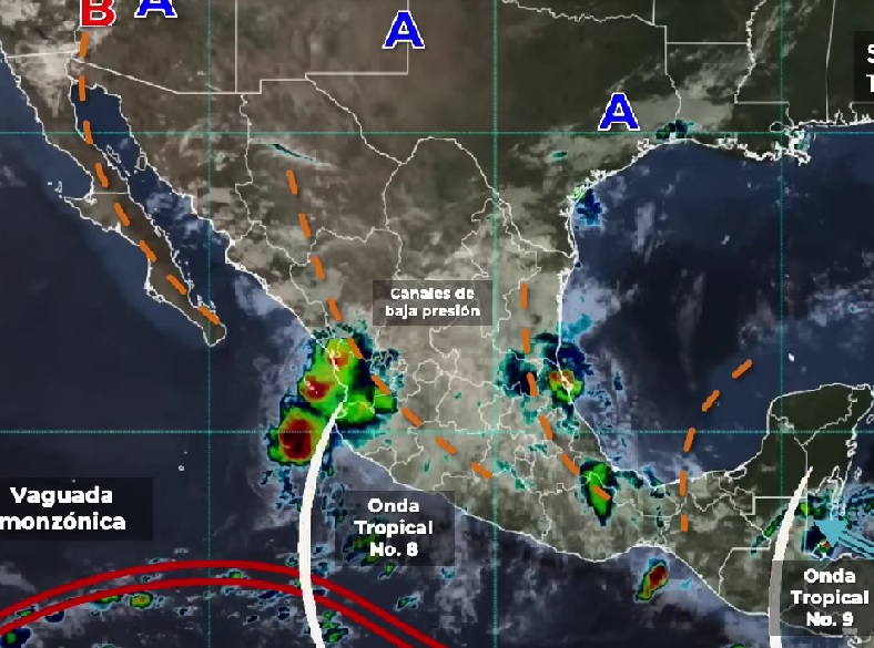 Se esperan lluvias fuertes en áreas de Hidalgo: Conagua